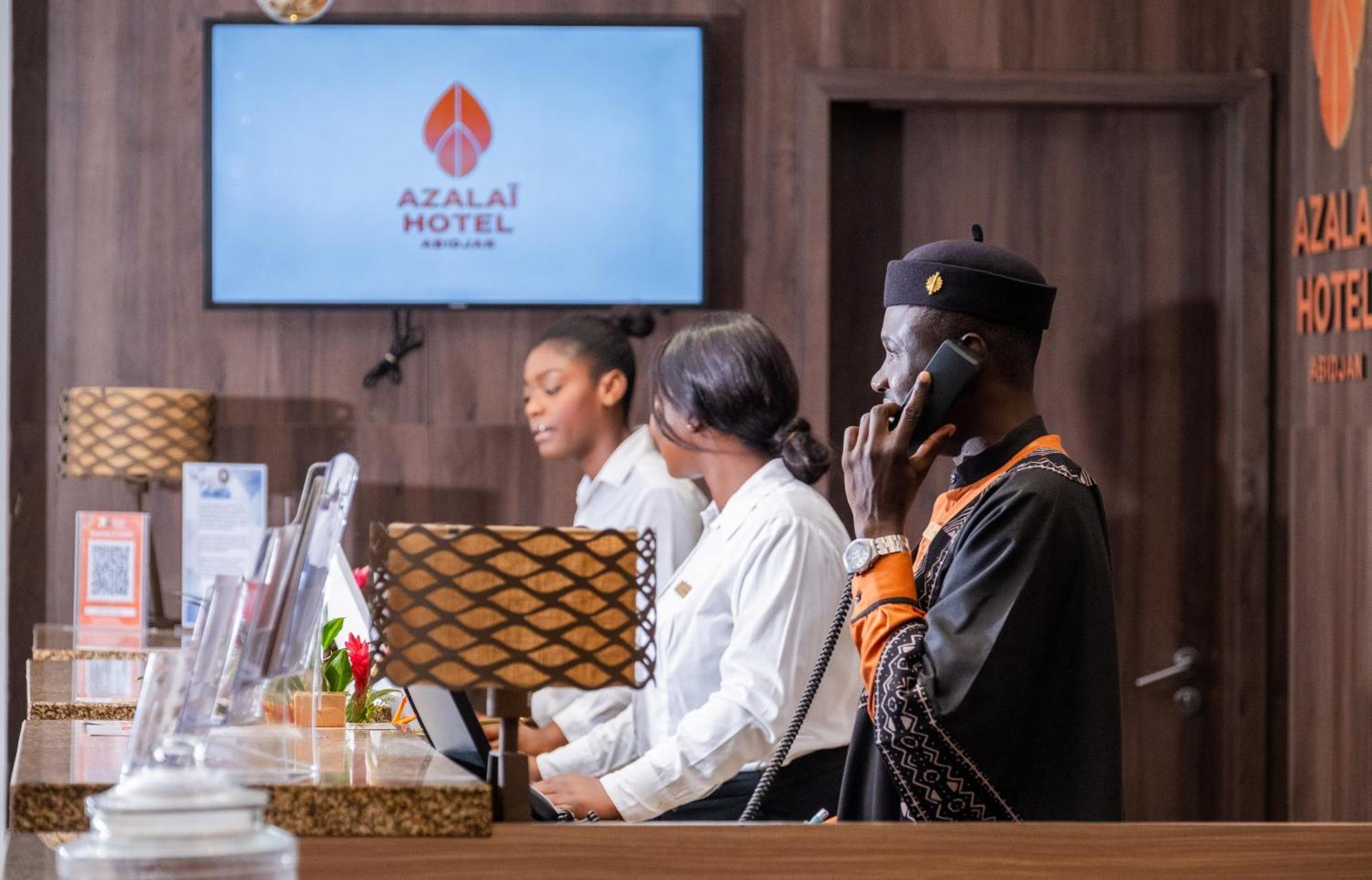 Azalai Hotel Abidjan Exteriör bild